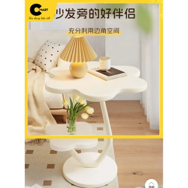 Bàn Trà Nhỏ Cánh Hoa CMB20 - Bàn Cà Phê Di Động Đầu Giường Ghế Sofa, Giá 219.000đ 9