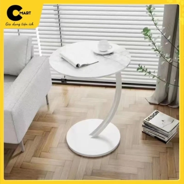 Bàn Trà Nhỏ Cong Mặt Vân Đá CMB03 - Bàn Sofa, Ban Công, Phòng Ngủ - 112.700₫ 10