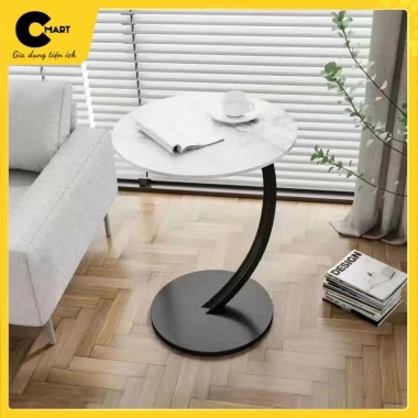 Bàn Trà Nhỏ Cong Mặt Vân Đá CMB03 - Bàn Sofa, Ban Công, Phòng Ngủ - 112.700₫ 11