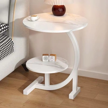 Bàn Trà Nhỏ Cong Mặt Vân Đá CMB03 - Bàn Sofa, Ban Công, Phòng Ngủ - 112.700₫ 17