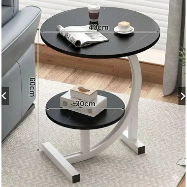 Bàn Trà Nhỏ Cong Mặt Vân Đá CMB03 - Bàn Sofa, Ban Công, Phòng Ngủ - 112.700₫ 19