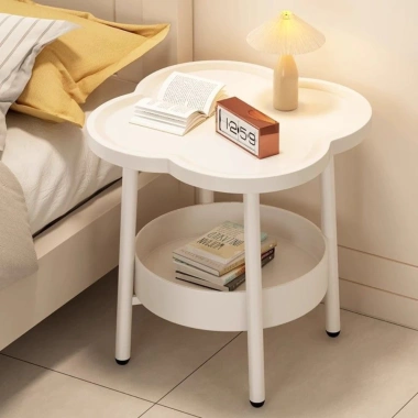 Bàn Trà Nhựa Hình Cỏ 4 Lá Nhỏ Gọn - Phòng Khách, Đầu Giường - Giảm Giá 138k