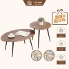 Bàn trà phụ Gỗ MDF dày dặn, chắc chắn, chống xước chống thấm - Giá chỉ 499.000₫