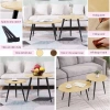 Bàn trà phụ Gỗ MDF dày dặn, chắc chắn, chống xước chống thấm - Giá chỉ 499.000₫ 4