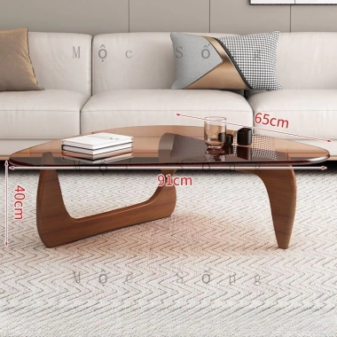 Bàn Trà Sang Trọng Kiểu Ý - Kính Cường Lực 8mm, Ván Cao Cấp, Giá ưu đãi 1.328.000 VND 12