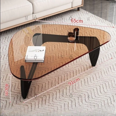 Bàn Trà Sang Trọng Kiểu Ý - Kính Cường Lực 8mm, Ván Cao Cấp, Giá ưu đãi 1.328.000 VND 14