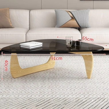 Bàn Trà Sang Trọng Kiểu Ý - Kính Cường Lực 8mm, Ván Cao Cấp, Giá ưu đãi 1.328.000 VND 15