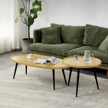 Bàn trà sofa Gỗ Xinh MDF 28mm - Chống nước, chống xước, phong cách hiện đại