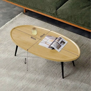 Bàn trà sofa Gỗ Xinh MDF 28mm - Chống nước, chống xước, phong cách hiện đại