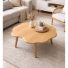 Bàn trà tam giác gỗ xinh 60x45x40 cm - Chống xước, chống nước, chân gỗ, 399.000₫ 3