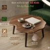 Bàn trà tam giác gỗ xinh 60x45x40 cm - Chống xước, chống nước, chân gỗ, 399.000₫ 4