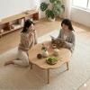 Bàn trà tam giác gỗ xinh 60x45x40 cm - Chống xước, chống nước, chân gỗ, 399.000₫ 6