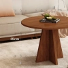 Bàn Trà Tròn Gỗ Cao Cấp - Thiết Kế Tối Giản, 3 Size Ø50/60/70cm, Nâu Cà Phê, Chịu Lực 250kg - Giá 704.000₫ 7