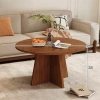 Bàn Trà Tròn Gỗ Cao Cấp - Thiết Kế Tối Giản, 3 Size Ø50/60/70cm, Nâu Cà Phê, Chịu Lực 250kg - Giá 704.000₫ 8