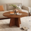 Bàn Trà Tròn Gỗ Cao Cấp - Thiết Kế Tối Giản, 3 Size Ø50/60/70cm, Nâu Cà Phê, Chịu Lực 250kg - Giá 704.000₫ 12