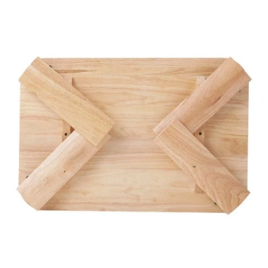 Bàn trà xếp gọn gỗ caob - Thiết kế nhẹ, gấp gọn, dễ cất giữ, giá chỉ 599.000₫