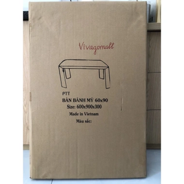 Bàn trà xếp gọn gỗ caob - Thiết kế nhẹ, gấp gọn, dễ cất giữ, giá chỉ 599.000₫