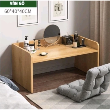 Bàn trang điểm thấp bo góc cạnh gỗ tốt - Giá chỉ 430.000đ, giảm từ 524.600đ