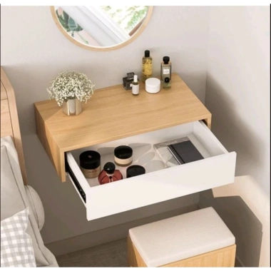 Bàn trang điểm treo tường – Thiết kế hiện đại, tiết kiệm không gian, chỉ 490.000₫