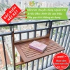 Bàn treo ban công gấp gọn gỗ tràm Eden - Điều chỉnh độ cao, tiện lợi cho không gian ngoài trời 2