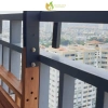 Bàn treo ban công gấp gọn gỗ tràm Eden - Điều chỉnh độ cao, tiện lợi cho không gian ngoài trời 5