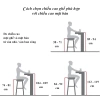 Bàn treo ban công gấp gọn gỗ tràm Eden - Điều chỉnh độ cao, tiện lợi cho không gian ngoài trời 9