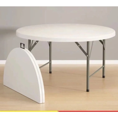 Bàn Tròn Gập Lại Nhựa 1.2m Gấp Gọn Xếp Gọn Lắp Ghép Đẹp Giá chỉ 1.15 triệu 2 Bàn Tròn Gập Lại Nhựa 1.2m Gấp Gọn Xếp Gọn Lắp Ghép Đẹp Giá chỉ 1.15 triệu 2