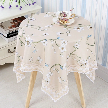 Bàn Tròn Khăn Trải Bàn Vải Hiện Đại 38cm – Giá Ưu Đãi 233.783đ, Dùng cho Bàn Ăn, Cà Phê, Đầu Giường