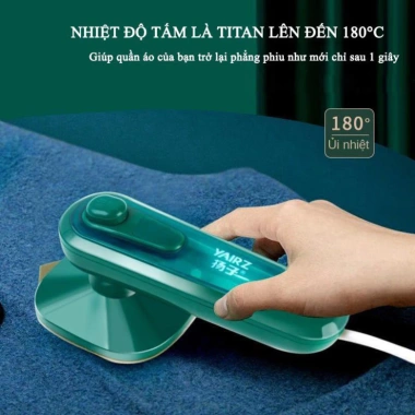 Bàn ủi hơi nước cầm tay du lịch cao cấp, tiện lợi cho mọi loại vải, giá chỉ 74.000đ