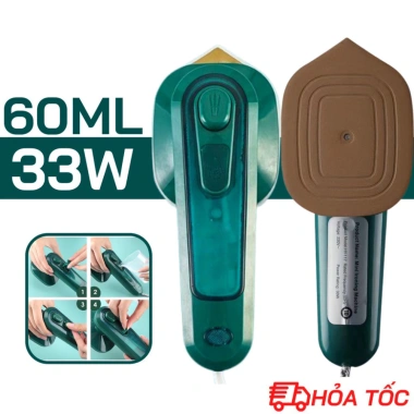 Bàn ủi hơi nước cầm tay du lịch cao cấp, tiện lợi cho mọi loại vải, giá chỉ 74.000đ