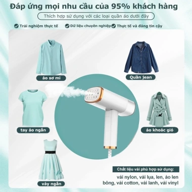 Bàn ủi hơi nước cầm tay gấp gọn 1.000W ALIZZ AL-13.551 - Nhỏ gọn, phẳng nhanh, tiện du lịch