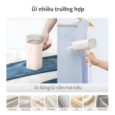 Bàn ủi hơi nước cầm tay gấp gọn Seka, cao cấp, bảo hành 12 tháng - 399.000₫ 5
