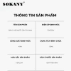 Bàn ủi hơi nước cầm tay mini Sokany 14.011 - Xịt nước xoay 360 độ, 2 mức nhiệt, ủi phẳng nhanh, bảo hành 12 tháng 3