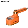 Bàn ủi hơi nước cầm tay mini Sokany 14.011 - Xịt nước xoay 360 độ, 2 mức nhiệt, ủi phẳng nhanh, bảo hành 12 tháng 8