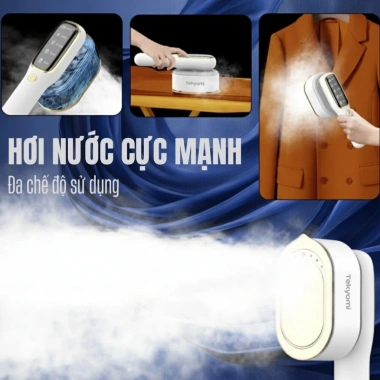 Bàn ủi hơi nước cầm tay TEKYOMI ST-01M 1.200W – 5 chế độ, ủi nhanh khô, diệt khuẩn, khử mùi, du lịch – Giá 545.000₫ 9