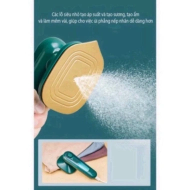 Bàn ủi hơi nước du lịch mini 33W, dung tích 60ml - Nhỏ gọn, đa năng, giá chỉ 73.000₫ 4