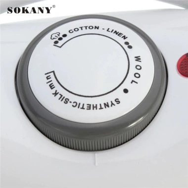 Bàn ủi hơi nước mini SOKANY 700W Cầm tay thép không dính chống trượt giảm 23% 7