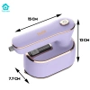 Bàn ủi mini du lịch Chigo xoay 180 độ, công suất mạnh, hơi liên tục, chỉ 329.000đ 8