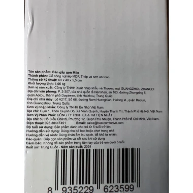Bàn xếp gấp gọn có khe cắm iPad - Thiết kế tiện lợi, bảo vệ iPad, giá chỉ 79.000₫