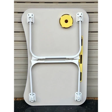 Bàn xếp gấp gọn có khe cắm iPad - Thiết kế tiện lợi, bảo vệ iPad, giá chỉ 79.000₫