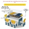 Bàn xếp hình gỗ đa chức năng, khối lớn cho bé trai & bé gái - Đồ chơi giáo dục 5