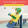 Bàn xếp hình gỗ đa chức năng, khối lớn cho bé trai & bé gái - Đồ chơi giáo dục 8