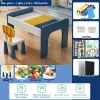 Bàn xếp hình gỗ đa chức năng, khối lớn cho bé trai & bé gái - Đồ chơi giáo dục 10