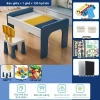 Bàn xếp hình gỗ đa chức năng, khối lớn cho bé trai & bé gái - Đồ chơi giáo dục 12