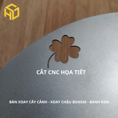 Bàn Xoay Bonsai 29cm chịu lực 200kg - Xoay 360 độ hỗ trợ cắt tỉa, tạo dáng cây cảnh