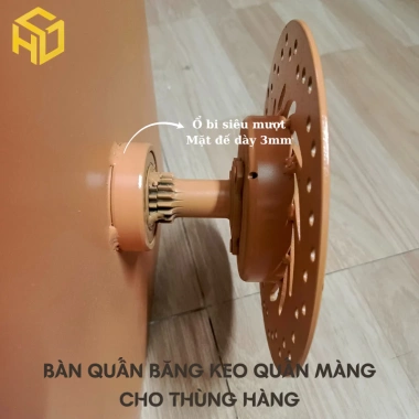 Bàn Xoay Dán Băng Keo Quấn Màng Thùng Giấy, Thùng Xốp - Giá ưu đãi 270.000 VND 6