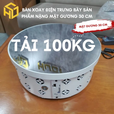 Bàn Xoay Đế Xoay Trưng Bày 30cm chịu 100kg Livestream, Chụp Hình, Giá 1.2 Triệu