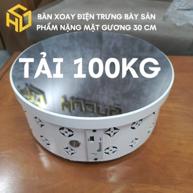 Bàn Xoay Đế Xoay Trưng Bày 30cm chịu 100kg Livestream, Chụp Hình, Giá 1.2 Triệu