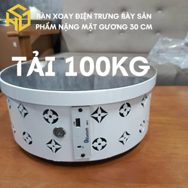 Bàn Xoay Đế Xoay Trưng Bày 30cm chịu 100kg Livestream, Chụp Hình, Giá 1.2 Triệu