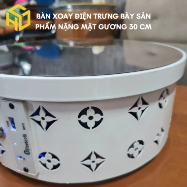 Bàn Xoay Đế Xoay Trưng Bày 30cm chịu 100kg Livestream, Chụp Hình, Giá 1.2 Triệu 5 Bàn Xoay Đế Xoay Trưng Bày 30cm chịu 100kg Livestream, Chụp Hình, Giá 1.2 Triệu 5